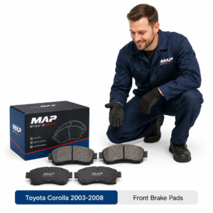 Toyota Corolla 2003 Front Brake Pad Set