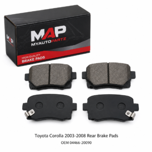 Toyota Corolla 2003 Rear Brake Pad Set