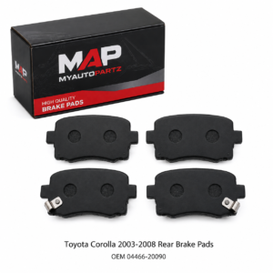 Toyota Corolla 2003 Rear Brake Pad Set
