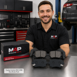 Toyota Corolla 2003 Rear Brake Pad Set