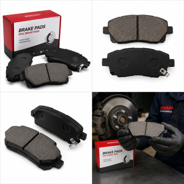 Toyota Corolla 2009-2013 Rear Brake Pad Set