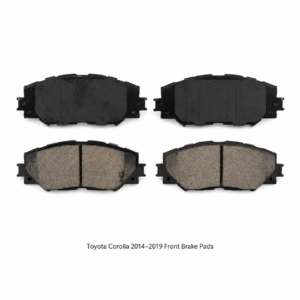 Toyota Corolla 2014-2019 Front Brake Pad Set