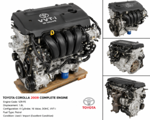 Toyota Corolla 2009-2013 Complete Engine Assembly