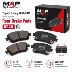 Toyota Camry 2007-2011 Rear Brake Pad Set