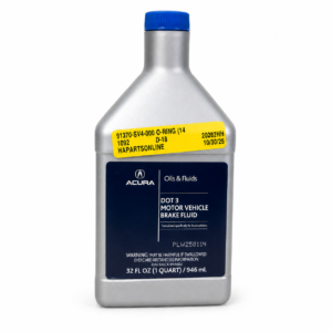 Acura Acura/Honda Genuine DOT 3 Brake Fluid usage