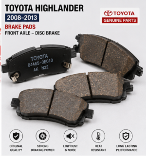 Toyota Highlander / Kluger 2008-2013 Front Brake Pad Set