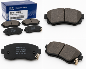 Rear Brake Pad Set - Hyundai Elantra 2017-2020