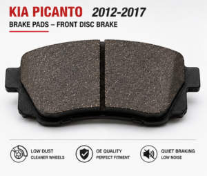 Front Brake Pad Set - Kia Picanto / Morning 2011-2014