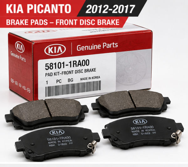 Front Brake Pad Set – Kia Picanto / Morning 2011-2014