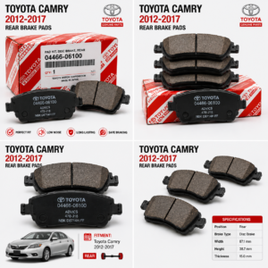 Toyota Camry 2012-2017 Rear Brake Pad Set