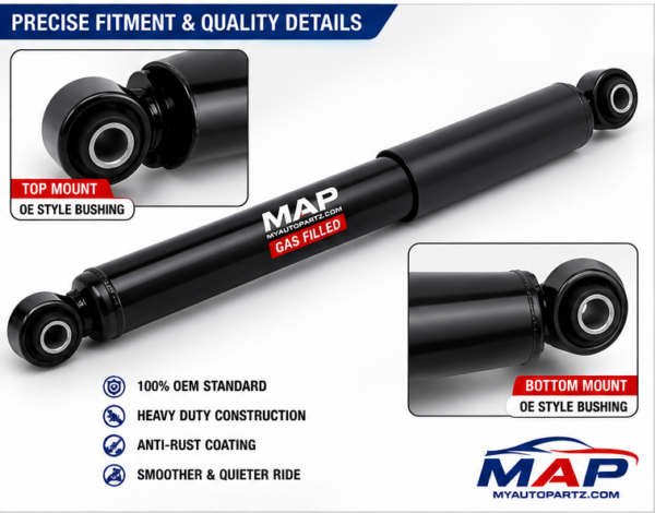 Toyota Corolla 2014-2019 Rear Shock Absorber – Left (LH)