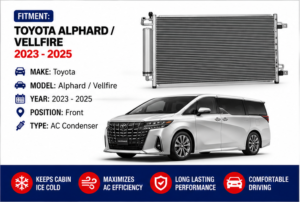 A/C Condenser - Toyota Alphard / Vellfire 2023-2025