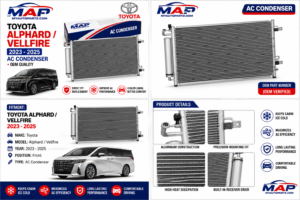 A/C Condenser - Toyota Alphard / Vellfire 2023-2025