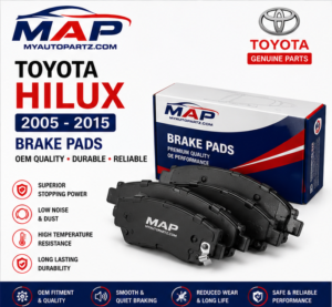 Toyota Hilux 2000-2005 Front Brake Pad Set