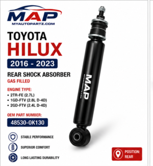 Toyota Hilux 2016-2027 Rear Shock Absorber - Right (RH)