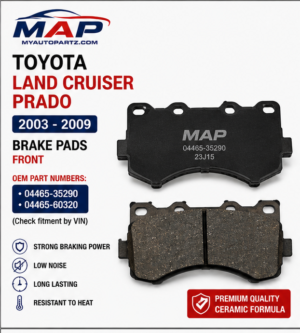Toyota Land Cruiser Prado 2003-2009 Front Brake Pad Set