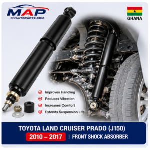 Toyota Land Cruiser Prado 2010-2023 Rear Shock Absorber - Left (LH)