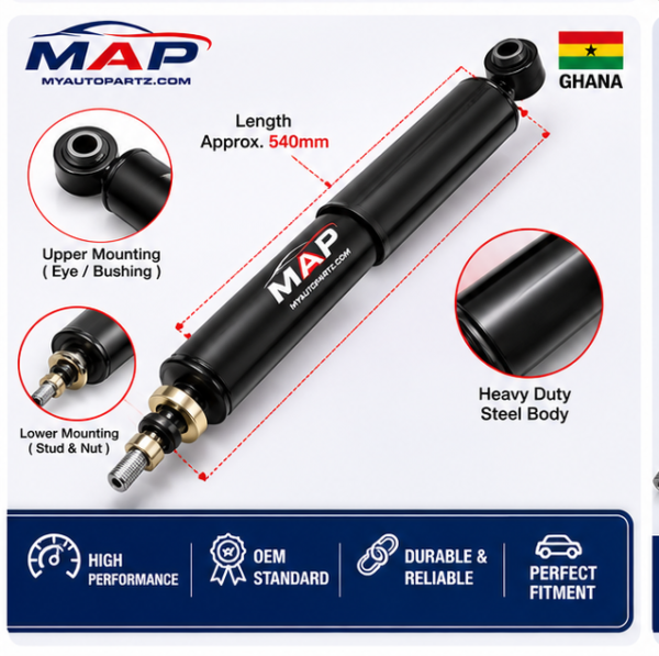Toyota Land Cruiser Prado 2010-2023 Rear Shock Absorber – Right (RH)