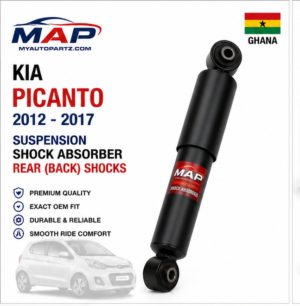 Rear Shock Absorber - Left (LH) - Kia Picanto / Morning 2011-2014