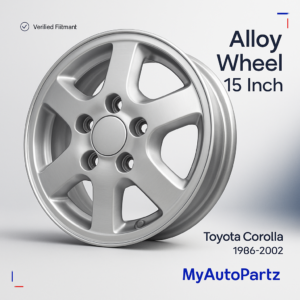 Alloy Wheel 15 Inch - Toyota Corolla 1998-2002, homepage promo