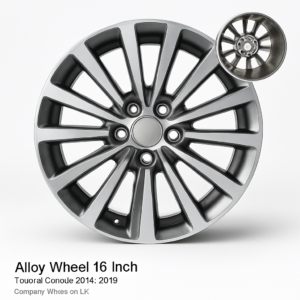 Alloy Wheel 16 Inch - Toyota Corolla 2014-2019, specification view