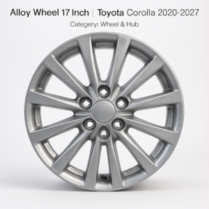 Alloy Wheel 17 Inch - Toyota Corolla 2020-2027, specification view