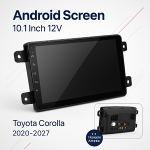 Android Screen 10.1 Inch 12V - Toyota Corolla 2020-2027, homepage promo