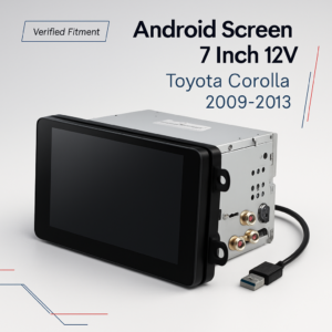 Android Screen 7 Inch 12V - Toyota Corolla 2009-2013, homepage promo