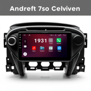 Android Screen 7 Inch 12V - Toyota Corolla 2014-2019, accessories view