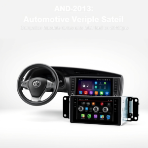 Android Screen 9 Inch 12V - Toyota Corolla 2009-2013, accessories view