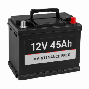 Battery 12V 45Ah maintenance free brand new car battery replacement for Toyota vehicles Ghana Nigeria Africa