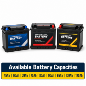 Battery 12V 100Ah maintenance free brand new car battery replacement for Toyota vehicles Ghana Nigeria Africa